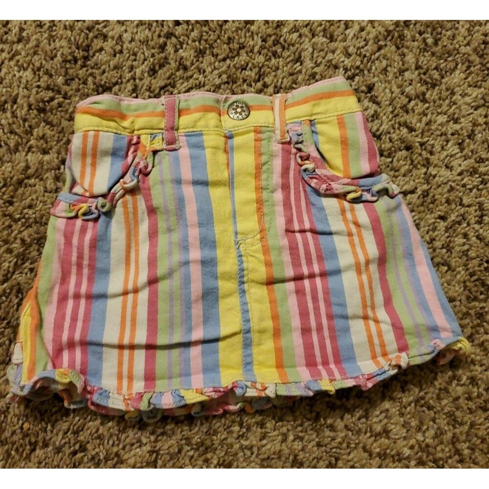 Girl's The Children's Place 18 months striped skirt